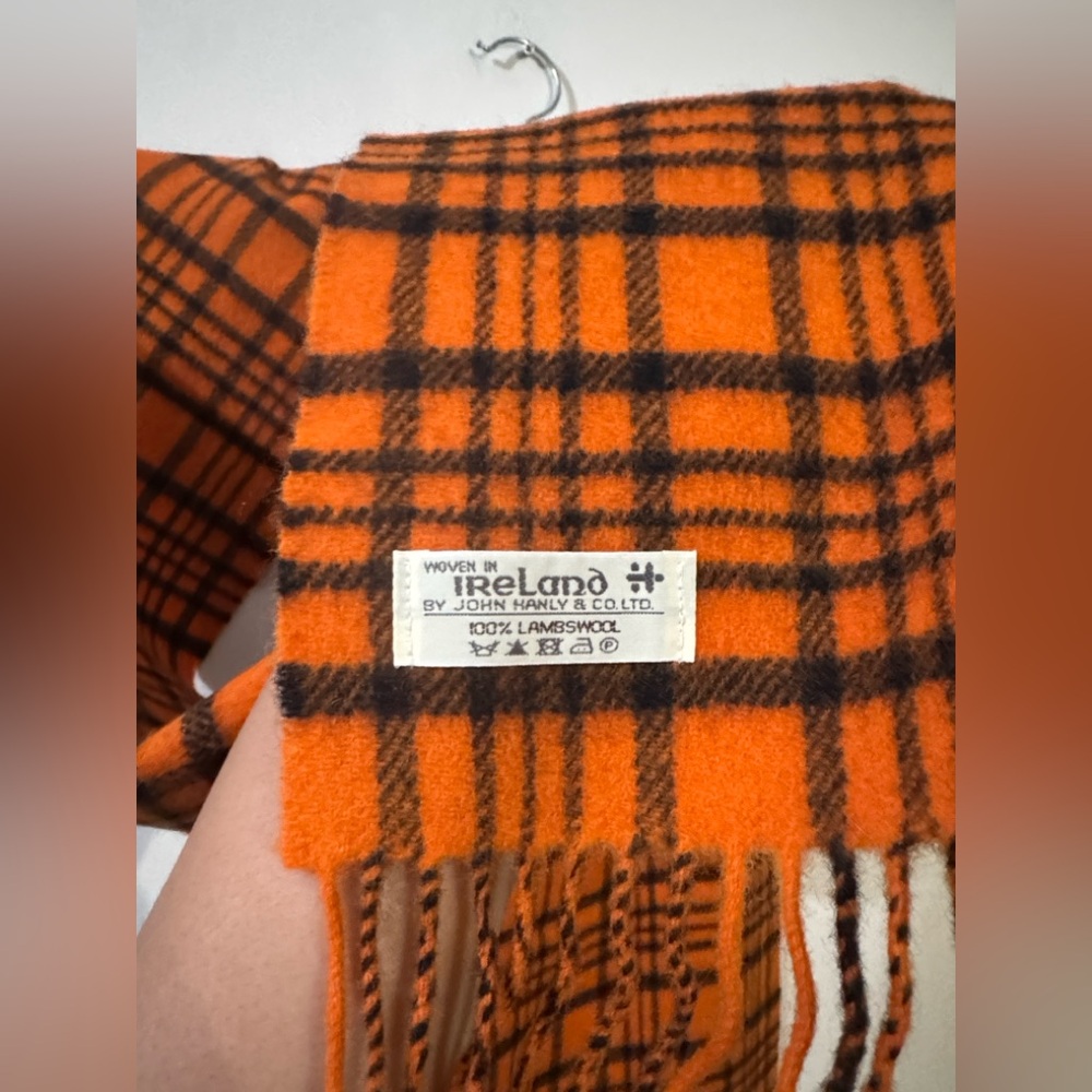 John Hanley & Co Lambswool Scarf - Picture 4 of 5